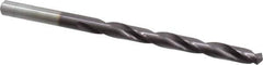 Chicago-Latrobe - 15/64" 135° High Speed Steel Jobber Drill - TiAlN Finish, Right Hand Cut, Spiral Flute, Straight Shank, 3-7/8" OAL, Split Point - Apex Tool & Supply