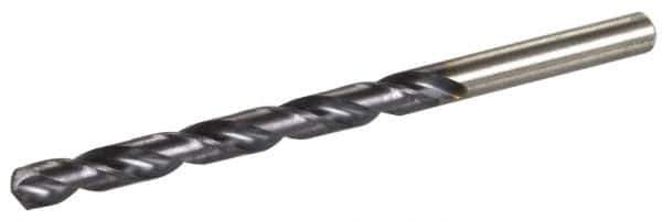 Chicago-Latrobe - Letter C 135° High Speed Steel Jobber Drill - TiAlN Finish, Right Hand Cut, Spiral Flute, Straight Shank, 4" OAL, Split Point - Apex Tool & Supply