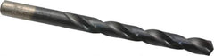 Chicago-Latrobe - 21/64" 135° High Speed Steel Jobber Drill - TiAlN Finish, Right Hand Cut, Spiral Flute, Straight Shank, 4-5/8" OAL, Split Point - Apex Tool & Supply