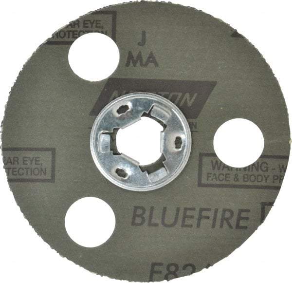 Norton - 5" Diam 24 Grit Fiber Disc - Very Coarse Grade, Zirconia Alumina, 13,000 Max RPM, Series F826 - Apex Tool & Supply