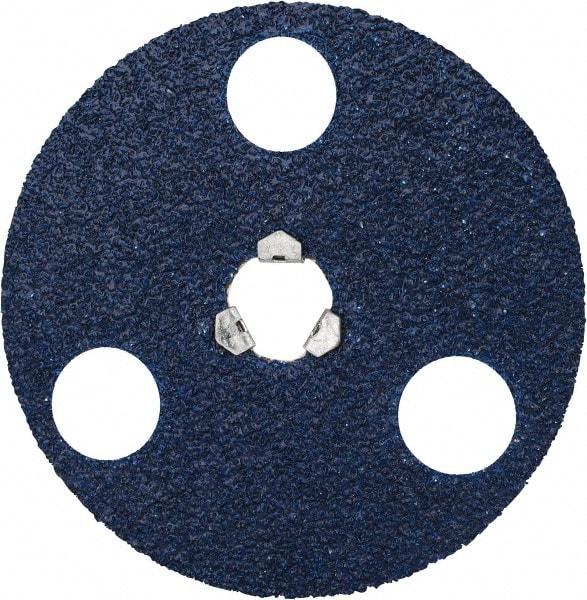 Norton - 5" Diam 36 Grit Fiber Disc - Very Coarse Grade, Zirconia Alumina, Series F826 - Apex Tool & Supply
