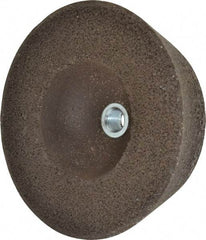 Norton - 6" Diam, 2" Overall Thickness, 14 Grit, Type 11 Tool & Cutter Grinding Wheel - Very Coarse Grade, Zirconia Alumina, R Hardness, 6,000 RPM - Apex Tool & Supply