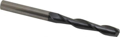 OSG - 1/2", 3" LOC, 1/2" Shank Diam, 6" OAL, 2 Flute, Solid Carbide Square End Mill - Single End, TiAlN Finish, Spiral Flute, 30° Helix, Centercutting, Right Hand Cut, Right Hand Flute, Series 482 - Apex Tool & Supply