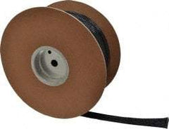 Techflex - Black Braided Expandable Cable Sleeve - 250' Coil Length, -103 to 257°F - Apex Tool & Supply