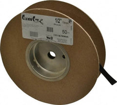 Techflex - Black Braided Expandable Cable Sleeve - 50' Coil Length, -103 to 257°F - Apex Tool & Supply