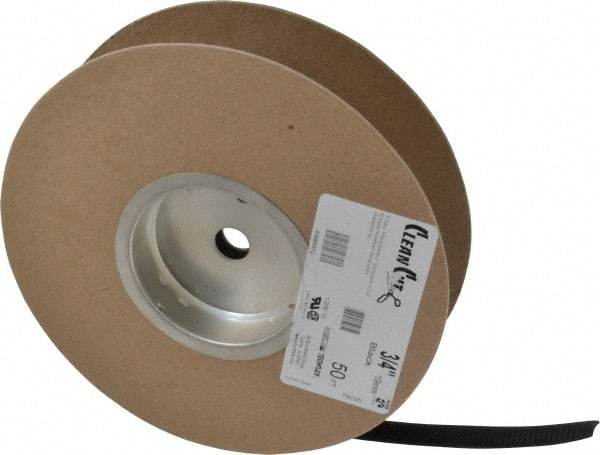 Techflex - Black Braided Expandable Cable Sleeve - 50' Coil Length, -103 to 257°F - Apex Tool & Supply