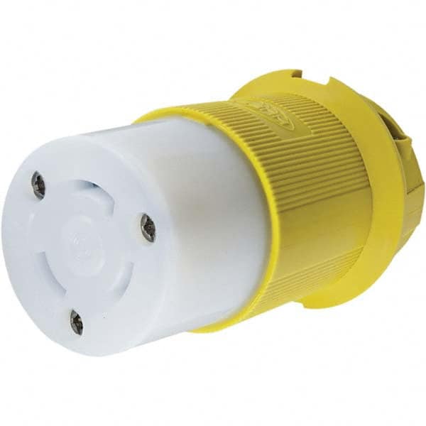 Hubbell Wiring Device-Kellems - 125V 30A NEMA L5-30R Marine Twist Lock Connector - Apex Tool & Supply