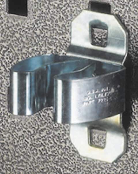 Triton - Spring Clip Standard Pegboard Hook - 1-1/2" Projection, Steel - Apex Tool & Supply
