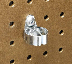 Triton - Single Spring Clip Pegboard Hook - 1-1/8" Projection, Steel - Apex Tool & Supply