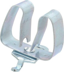 Triton - Single Spring Clip Pegboard Hook - 1-7/16" Projection, Steel - Apex Tool & Supply