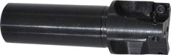 Cutting Tool Technologies - 1" Cut Diam, 0.28" Max Depth of Cut, 3/4" Shank Diam, 3.03" OAL, Indexable Square Shoulder End Mill - SPEH 2.522 Inserts, Weldon Shank, 90° Lead Angle - Apex Tool & Supply