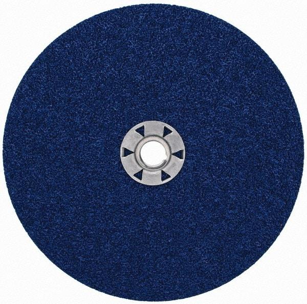 Norton - 7" Diam 36 Grit Fiber Disc - Very Coarse Grade, Zirconia Alumina, 8,600 Max RPM, Series F826 - Apex Tool & Supply