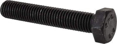 Value Collection - M12x1.75mm Metric Coarse, 70mm Length Under Head Hex Head Cap Screw - Fully Threaded, Grade 8.8 Steel, Uncoated, 19mm Hex - Apex Tool & Supply