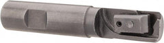 APT - 3/4" Cut Diam, 0.65" Max Depth of Cut, 3/4" Shank Diam, 3-7/8" OAL, Indexable Square Shoulder End Mill - TPC 32..., TPG 32., TPU 32. Inserts, Weldon Shank, 90° Lead Angle, Series Tri-Dex - Apex Tool & Supply