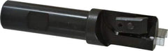 APT - 1" Cut Diam, 0.65" Max Depth of Cut, 3/4" Shank Diam, 3-7/8" OAL, Indexable Square Shoulder End Mill - TPC 32..., TPG 32., TPU 32. Inserts, Weldon Shank, 90° Lead Angle, Series Tri-Dex - Apex Tool & Supply