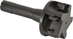 APT - 3" Cut Diam, 0.65" Max Depth of Cut, 5-7/8" OAL, Indexable Square Shoulder End Mill - TPC 32..., TPG 32., TPU 32. Inserts, R8 90° Lead Angle, Series Tri-Dex - Apex Tool & Supply