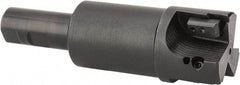 APT - 2" Cut Diam, 0.65" Max Depth of Cut, 1" Shank Diam, 6-1/4" OAL, Indexable Square Shoulder End Mill - TPC 32..., TPG 32., TPU 32. Inserts, Weldon Shank, 90° Lead Angle, Series Tri-Dex - Apex Tool & Supply