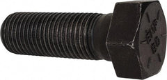 Value Collection - 2 - 4-1/2 UNC, 6" Length Under Head Hex Head Cap Screw - Partially Threaded, Grade 8 Alloy Steel, Uncoated, 3" Hex - Apex Tool & Supply
