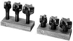 APT - 2 to 3" Cutting Diam, R8 Shank, Indexable End Mill Set - 3, 5 Inserts, QMS Carbide Toolholder, Series Quad-Mill - Apex Tool & Supply