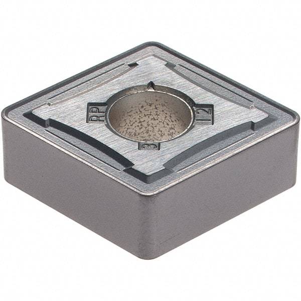 Kennametal - CNMG543 RP Grade KC5525 Carbide Turning Insert - TiAlN Finish, 80° Diamond, 5/8" Inscr Circle, 1/4" Thick, 3/64" Corner Radius - Apex Tool & Supply