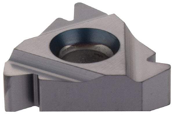 Kennametal - 16EL External Left Hand 8 UN Laydown Threading Insert - Grade KC5025, TiAlN Coated Carbide, 9.53mm Inscribed Circle - Apex Tool & Supply