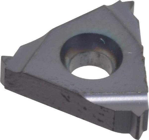 Kennametal - 16ER External Right Hand ISO Laydown Threading Insert - Grade KC5025, TiAlN Coated Carbide, 9.53mm Inscribed Circle - Apex Tool & Supply