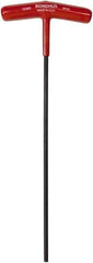 Bondhus - 4mm Hex, T-Handle Cushion Grip, Hex Key - 229mm OAL, Metric System of Measurement - Apex Tool & Supply