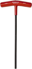 Bondhus - 6mm Hex, T-Handle Cushion Grip, Hex Key - 229mm OAL, Metric System of Measurement - Apex Tool & Supply