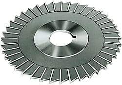 Value Collection - 6" Blade Diam x 3/32" Blade Thickness, 1-1/4" Hole, 42 Teeth, High Speed Steel Side Chip Saw - Straight Tooth, Arbor Connection, Uncoated - Apex Tool & Supply