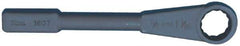 Martin Tools - 3" 12 Point Striking Box Wrench - Single End, 4-31/64" Head Diam x 1-5/8" Head Thickness, 13-13/16" OAL, Steel, Black Finish - Apex Tool & Supply