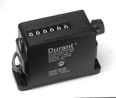 Durant - 6 Digit Wheel Display Counter - Keyed Reset - Apex Tool & Supply