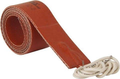 Value Collection - 24" Long x 1" Wide, Rectangular, Silicon Rubber, Standard Heat Blanket - 120 Volt, Plain Back, Use with Metal Containers - Apex Tool & Supply
