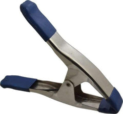Gibraltar - 3" Jaw Opening Capacity, Spring Clamp - Vinyl Handle, 9" OAL - Apex Tool & Supply