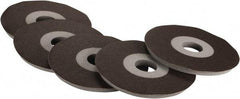 Porter-Cable - 9" Diam 1" Hole 80 Grit Fiber Disc - Medium Grade, Aluminum Oxide, 5,000 Max RPM - Apex Tool & Supply