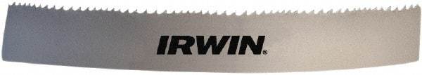 Irwin Blades - 14 TPI, 10' Long x 1/2" Wide x 0.02" Thick, Welded Band Saw Blade - Bi-Metal, Toothed Edge, Raker Tooth Set - Apex Tool & Supply