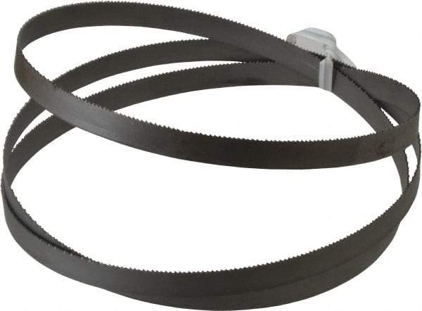 Irwin Blades - 14 TPI, 5' 5" Long x 1/2" Wide x 0.035" Thick, Welded Band Saw Blade - Bi-Metal, Toothed Edge, Wavy Tooth Set - Apex Tool & Supply