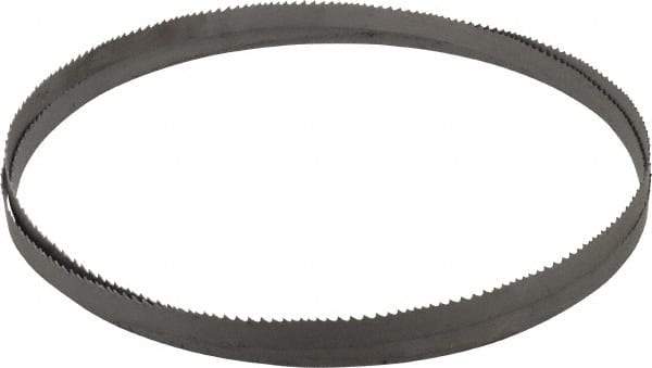 Irwin Blades - 6 to 10 TPI, 7' 5" Long x 1/2" Wide x 0.025" Thick, Welded Band Saw Blade - Bi-Metal, Toothed Edge - Apex Tool & Supply