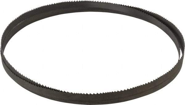 Irwin Blades - 6 to 10 TPI, 7' 9-1/2" Long x 1/2" Wide x 0.025" Thick, Welded Band Saw Blade - Bi-Metal, Toothed Edge - Apex Tool & Supply