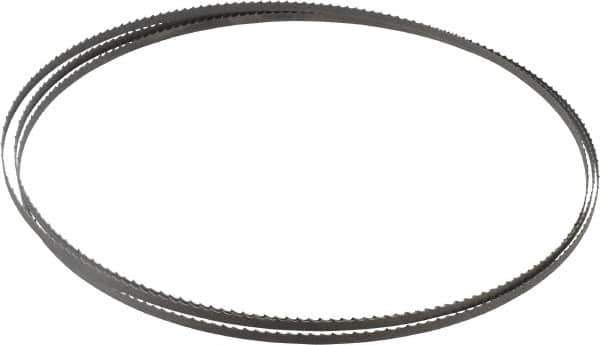 Irwin Blades - 6 TPI, 7' 9-1/2" Long x 1/4" Wide x 0.025" Thick, Welded Band Saw Blade - Bi-Metal, Toothed Edge - Apex Tool & Supply