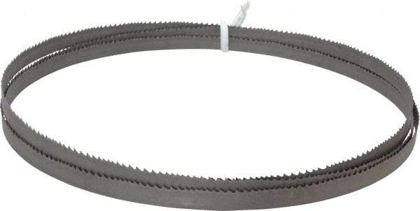 Irwin Blades - 6 to 10 TPI, 8' 2" Long x 1/2" Wide x 0.025" Thick, Welded Band Saw Blade - Bi-Metal, Toothed Edge - Apex Tool & Supply