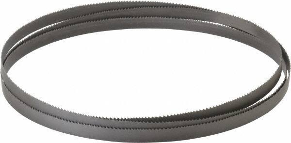 Irwin Blades - 8 to 12 TPI, 7' 5" Long x 1/2" Wide x 0.025" Thick, Welded Band Saw Blade - Bi-Metal, Toothed Edge - Apex Tool & Supply
