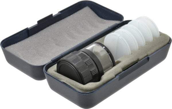 SPI - 5 Reticle, 10x Max Magnification, 1-3/8 Inch Lense Diameter, Pocket Comparator - Reticle No. 1, 5, 7, 8, 12 - Apex Tool & Supply