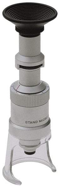SPI - 50x Magnification, 0.078" Field of View, Compound Microscope - Monocular Eyepiece - Apex Tool & Supply