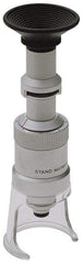SPI - 100x Magnification, 0.033" Field of View, Compound Microscope - Monocular Eyepiece - Apex Tool & Supply