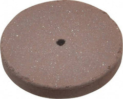 Cratex - 1" Diam x 1/16" Hole x 1/8" Thick, Surface Grinding Wheel - Silicon Carbide, Fine Grade, 25,000 Max RPM, Rubber Bond, No Recess - Apex Tool & Supply