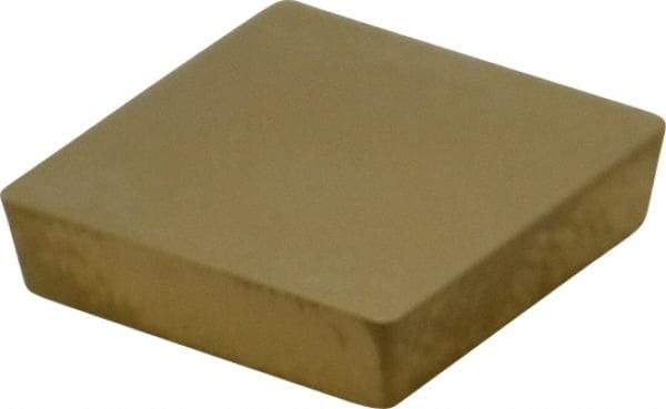 Kennametal - SPG632 Grade KC850 Carbide Turning Insert - TiC/TiCN/TiN Finish, 90° Square, 3/4" Inscr Circle, 3/16" Thick, 1/32" Corner Radius - Apex Tool & Supply