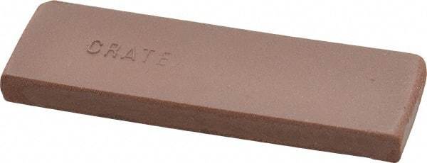 Cratex - 1" Wide x 3" Long x 1/4" Thick, Oblong Abrasive Stick - Fine Grade - Apex Tool & Supply