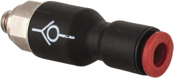 Legris - 10-32" Nylon Check Valve - Inline, Tube OD x UNF - Apex Tool & Supply