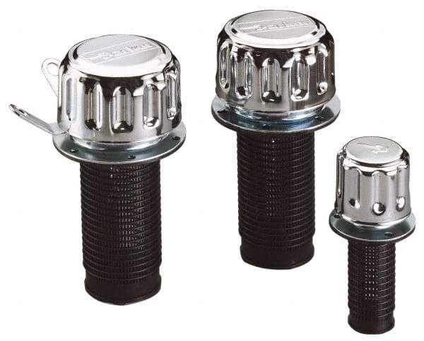 Parker - 10 Micron Rating, Nonmetallic Breather - Apex Tool & Supply