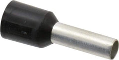 ACI - 10 AWG, Partially Insulated, Crimp Electrical Wire Ferrule - 12mm Long x 3.9mm Diameter Pin, 20mm Overall Length - Apex Tool & Supply